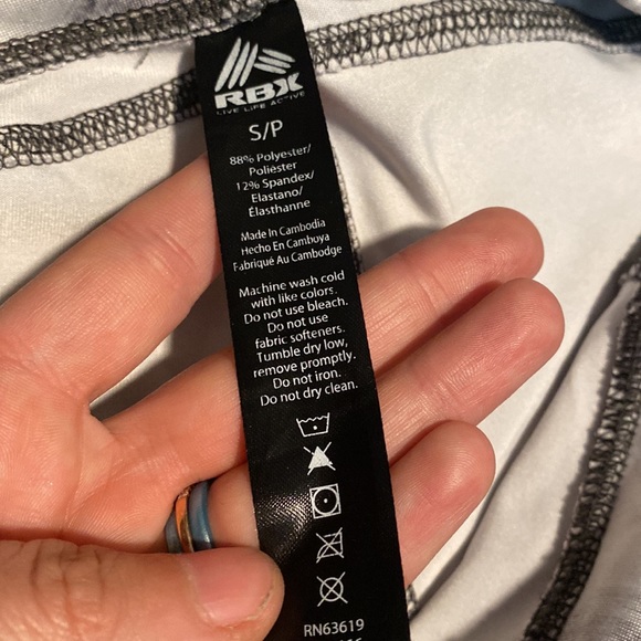 RBX marble leggings with pockets. Size small. - Picture 6 of 7